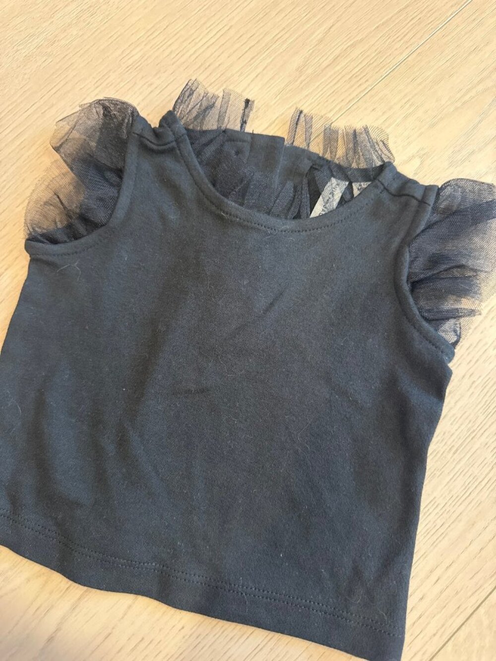 Janie and Jack Shirt 6-12M Black - Picture 2 of 5